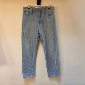 Madewell Light Blue “Perfect Vintage” Denim Straight Leg Jeans